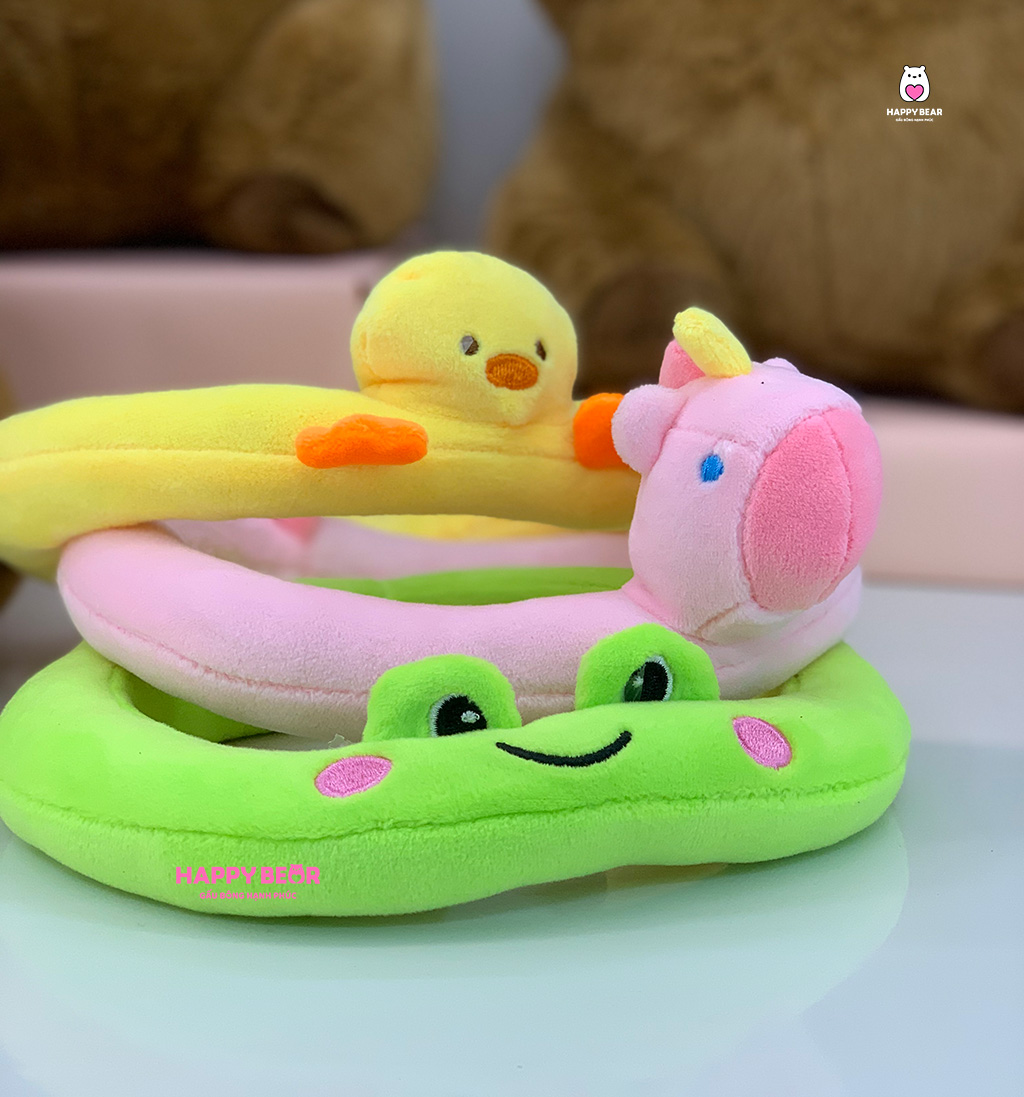 Top 3 Gấu Bông Capybara Hà Nội Được Giới Trẻ Săn Đón Nhất 2025 - HAPPY BEAR 8 Gấu Bông Capybara Phao Bơi HAPPY BEAR