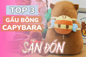 Gấu Bông Capybara Phao Bơi HAPPY BEAR