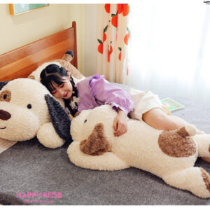 Gối Ôm Cún Lông Xù Dễ Thương HAPPY BEAR size 60CM