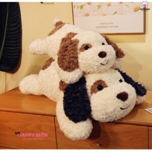 Gối Ôm Cún Lông Xù Dễ Thương HAPPY BEAR size 60CM