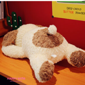 Gối Ôm Cún Lông Xù Dễ Thương HAPPY BEAR size 60CM
