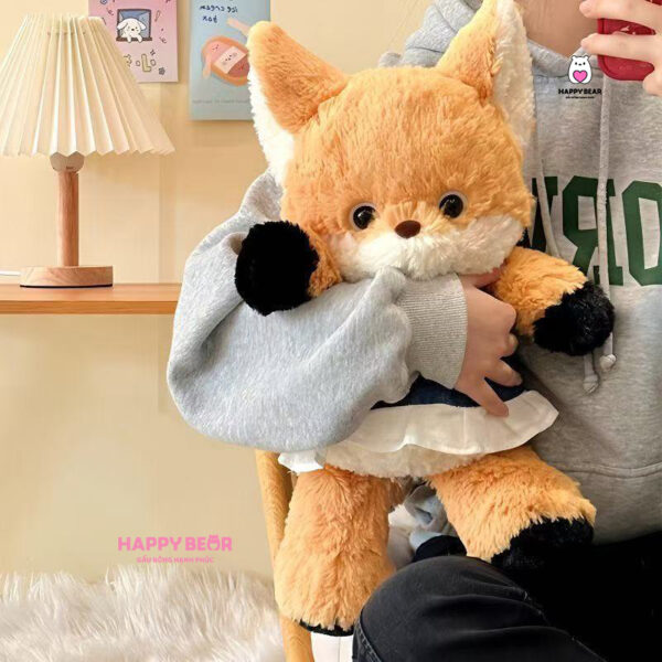 gấu bông cáo lông xù HP201
