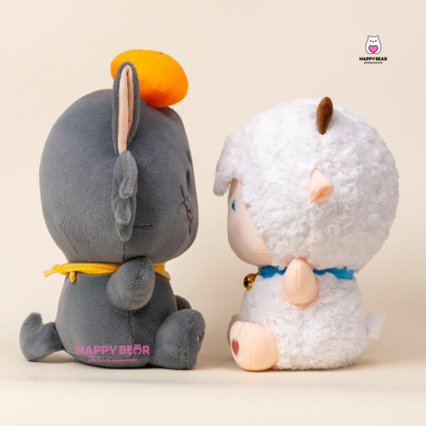 Gấu bông cừu dễ thương HAPPY BEAR size 60CM