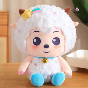 Gấu bông cừu xanh dễ thương HAPPY BEAR size 60CM
