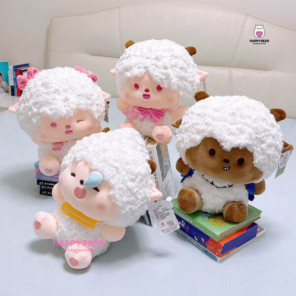 Gấu bông cừu dễ thương HAPPY BEAR size 60CM