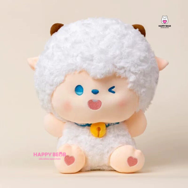 Gấu bông cừu dễ thương HAPPY BEAR size 60CM