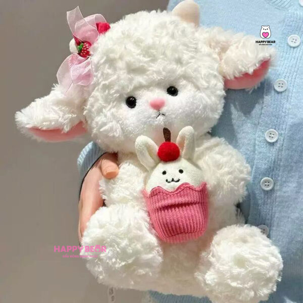 Cừu Bông Sinh Nhật HP128 - HAPPY BEAR