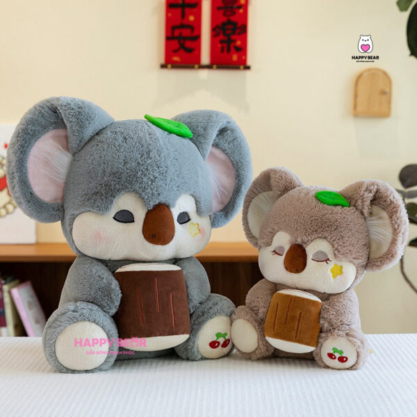 Gấu bông gấu trúc dễ thương HAPPY BEAR size 60CM