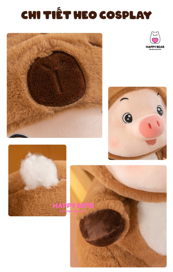 Heo Bông Cosplay Capybara/ Stick HP129