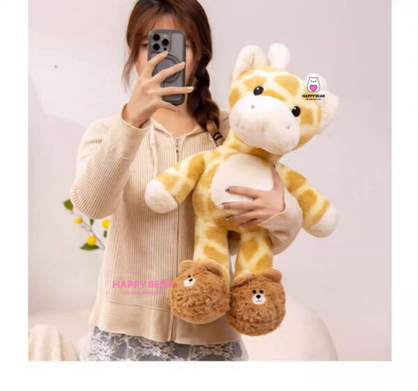 Gấu bông hươu cao cổ HAPPY BEAR size 60CM