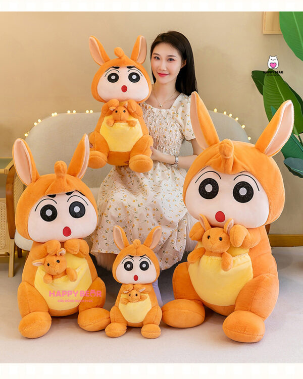 Gấu bông kangaroo mắt trố HAPPY BEAR 60cm
