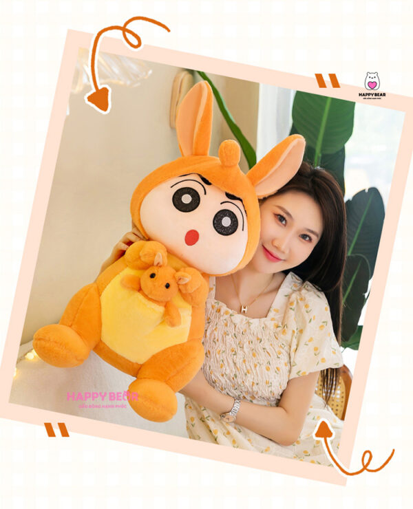 Gấu bông kangaroo mắt trố HAPPY BEAR 60cm
