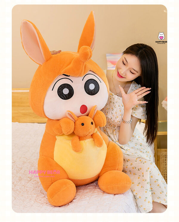 Gấu bông kangaroo mắt trố HAPPY BEAR 60cm