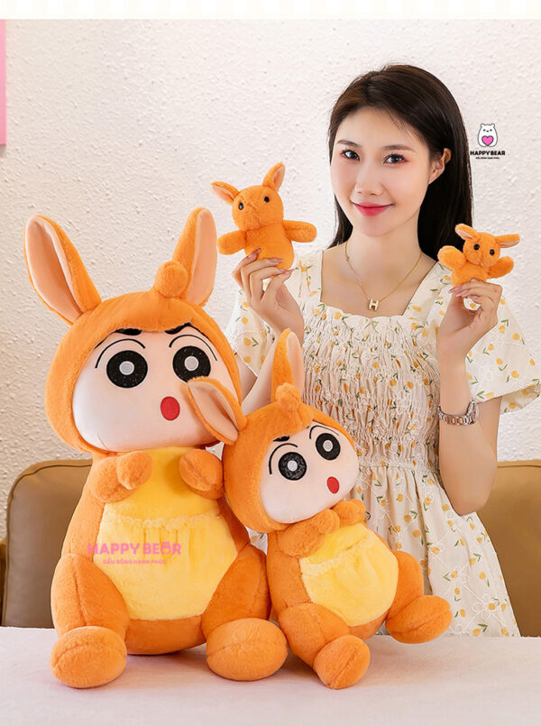 Gấu bông kangaroo mắt trố HAPPY BEAR 60cm