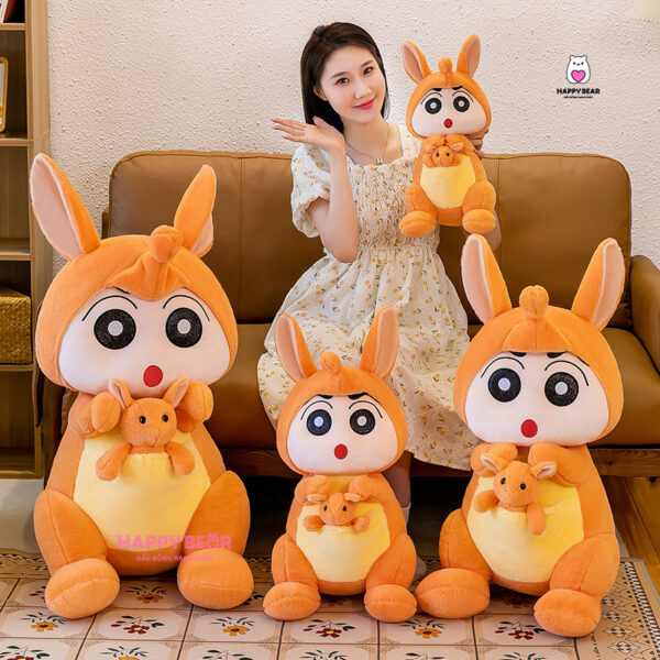 Gấu bông kangaroo mắt trố HAPPY BEAR 60cm