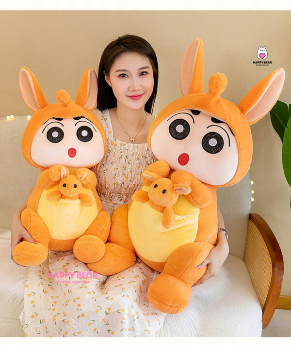 Gấu bông kangaroo mắt trố HAPPY BEAR 60cm
