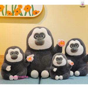 Gấu Bông Khỉ Đen Mặt Ngáo HAPPY BEAR size 60CM