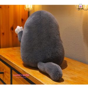 Gấu Bông Khỉ Đen Mặt Ngáo HAPPY BEAR size 60CM