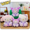 Gấu Bông Kuromi, Hello Kitty, Melody Dễ Thương HAPPY BEAR size 60cm