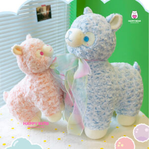 Gấu bông lạc đà alpaca bông dễ thương HAPPY BEAR 60cm