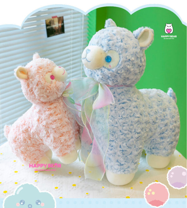 Gấu bông lạc đà alpaca bông dễ thương HAPPY BEAR 60cm