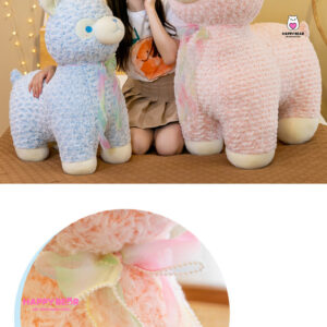 Gấu bông lạc đà alpaca bông dễ thương HAPPY BEAR 60cm