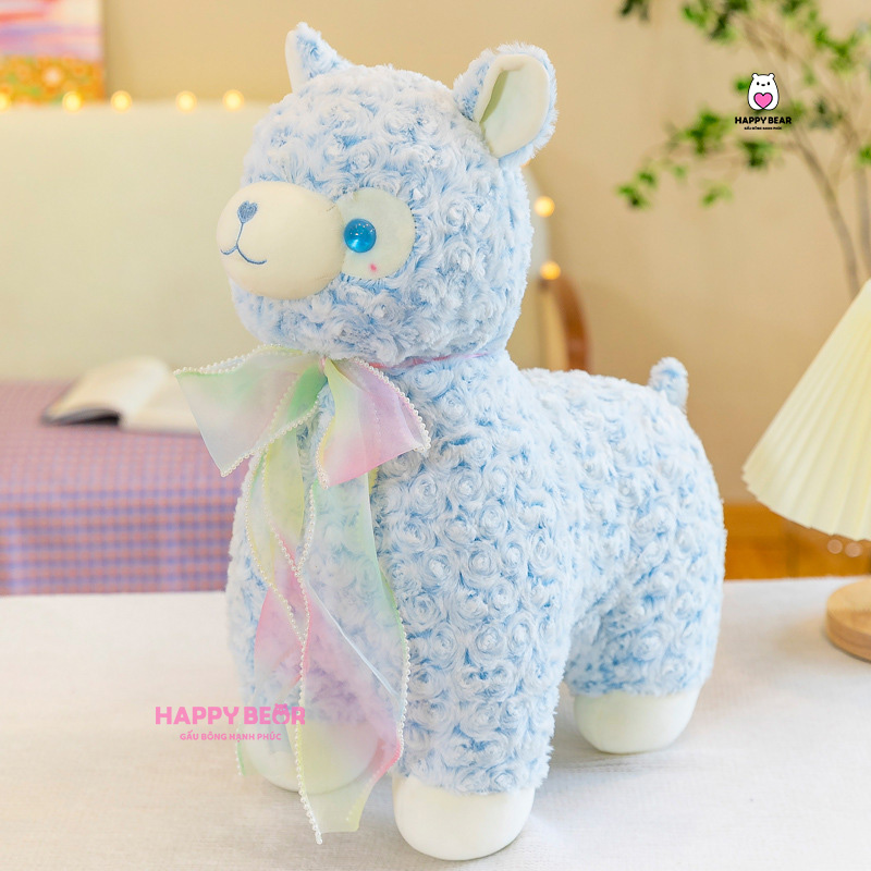 Gấu Bông Lạc Đà Alpaca HP127 - HAPPY BEAR 31 Gấu bông lạc đà alpaca bông dễ thương HAPPY BEAR 60cm