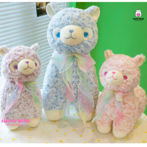 Gấu bông lạc đà alpaca bông dễ thương HAPPY BEAR 60cm