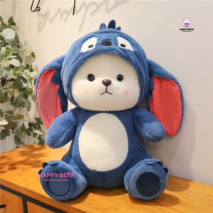 Gấu bông lena cosplay stick dễ thương HAPPY BEAR size 60CM