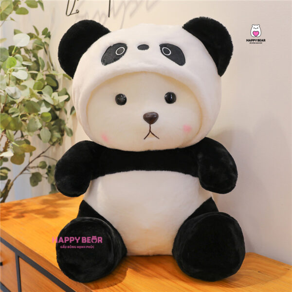 Gấu bông lena cosplay panda dễ thương HAPPY BEAR size 60CM