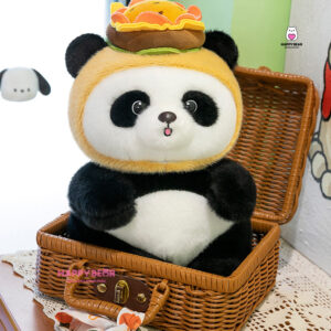 Gấu Bông Panda Đội Hamburger HP130 - HAPPY BEAR