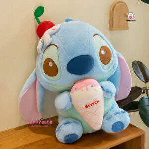 Gấu bông stick ôm kem dâu HP215