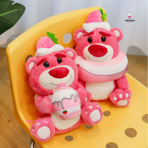 Gấu dâu lotso hottend cao cấp HAPPY BEAR size 60CM
