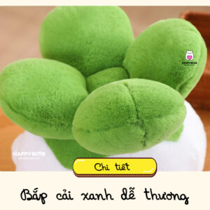 Gấu Bông Gà Bắp Cải HP141 HAPPY BEAR 40CM