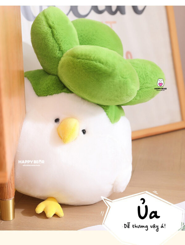 Gấu Bông Gà Bắp Cải HP141 HAPPY BEAR 40CM