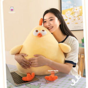Gấu Bông Gà Vàng Béo Dễ Thương HAPPY BEAR size 60CM