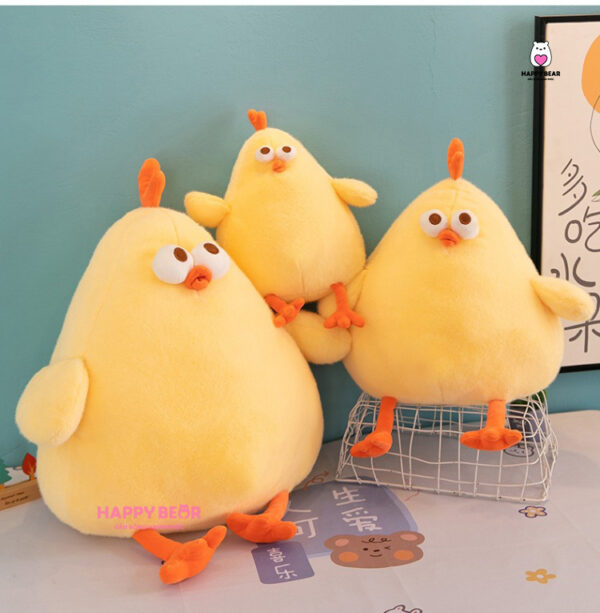 Gấu Bông Gà Vàng Béo Dễ Thương HAPPY BEAR size 60CM