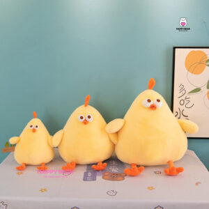 Gấu Bông Gà Vàng Béo Dễ Thương HAPPY BEAR size 60CM