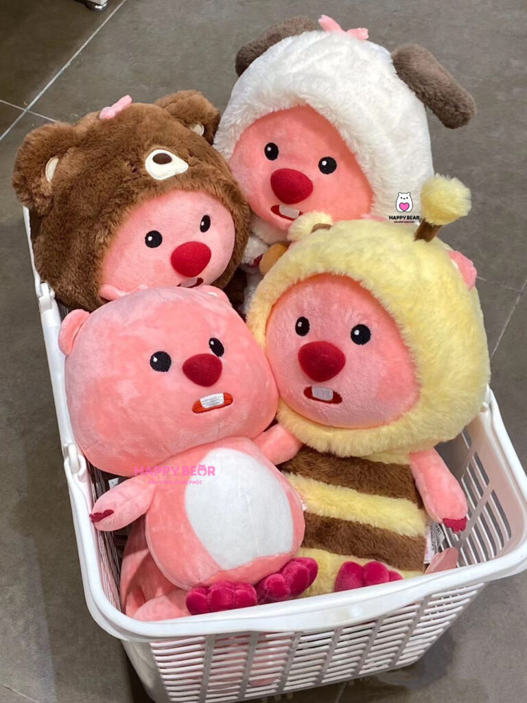 Gấu Loopy Cosplay Các Loại HP20 - HAPPY BEAR 21 Gấu Bông Loopy Cosplay Các Loại HP20 - HAPPY BEAR