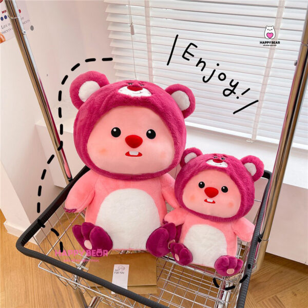 Gấu Bông Loopy Cosplay Lotso HP20 - HAPPY BEAR