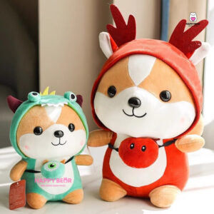Gấu Bông Shiba Cosplay Nai Đỏ HP11 - HAPPY BEAR