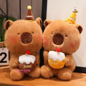 Gấu Bông Capybara Sinh Nhật Dễ Thương HAPPY BEAR HP71