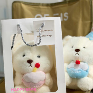 Gấu Bông Lena Sinh Nhật Dễ Thương HAPPY BEAR HP71