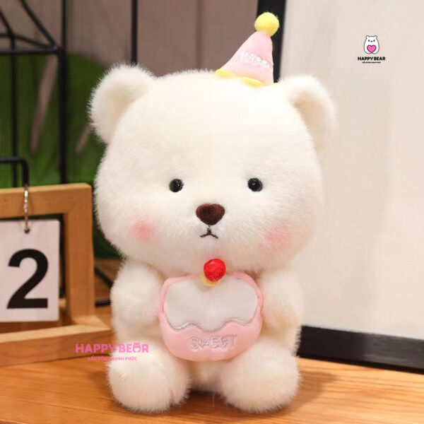 Gấu Bông Lena Sinh Nhật Dễ Thương HAPPY BEAR HP71