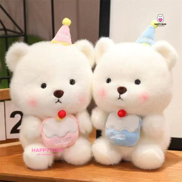 Gấu Bông Lena Sinh Nhật Dễ Thương HAPPY BEAR HP71