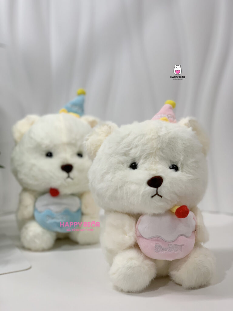 Gấu Bông Lena Happy HP71 - HAPPY BEAR 26 Gấu Bông Lena Sinh Nhật Dễ Thương HAPPY BEAR HP71