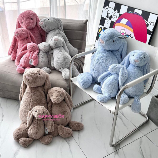 Gấu Bông Thỏ Jellycat Dễ Thương Cho Bé Happy Bear HP28