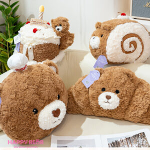 BST Bánh Gấu Bông Sinh Nhật Cao Cấp HP152 - HAPPY BEAR