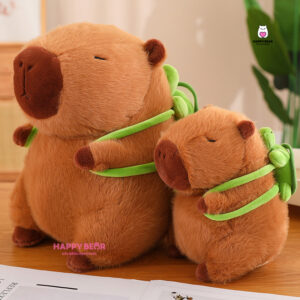 Gấu Bông Capybara Balo Rùa Cao Cấp HAPPY BEAR HP24