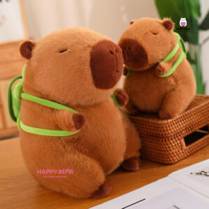 Gấu Bông Capybara Balo Rùa Cao Cấp HAPPY BEAR HP24